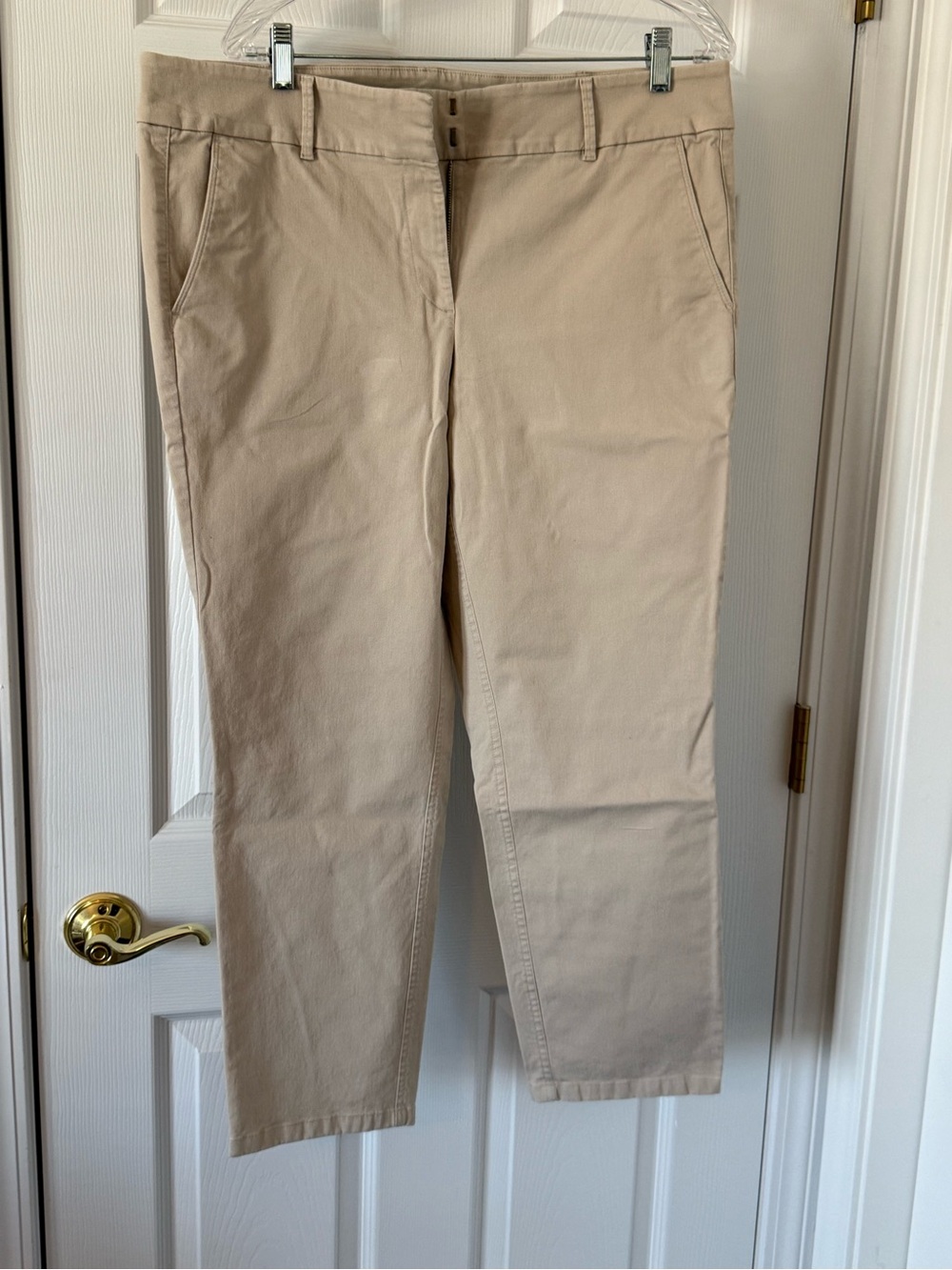 LOFT Women's Khaki Straight-Leg Chino Pants